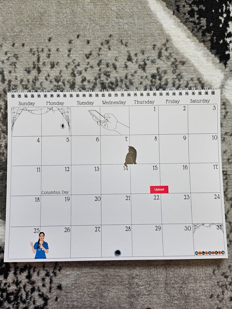 Spicy Book Quotes Wall Calendar 2026–2027