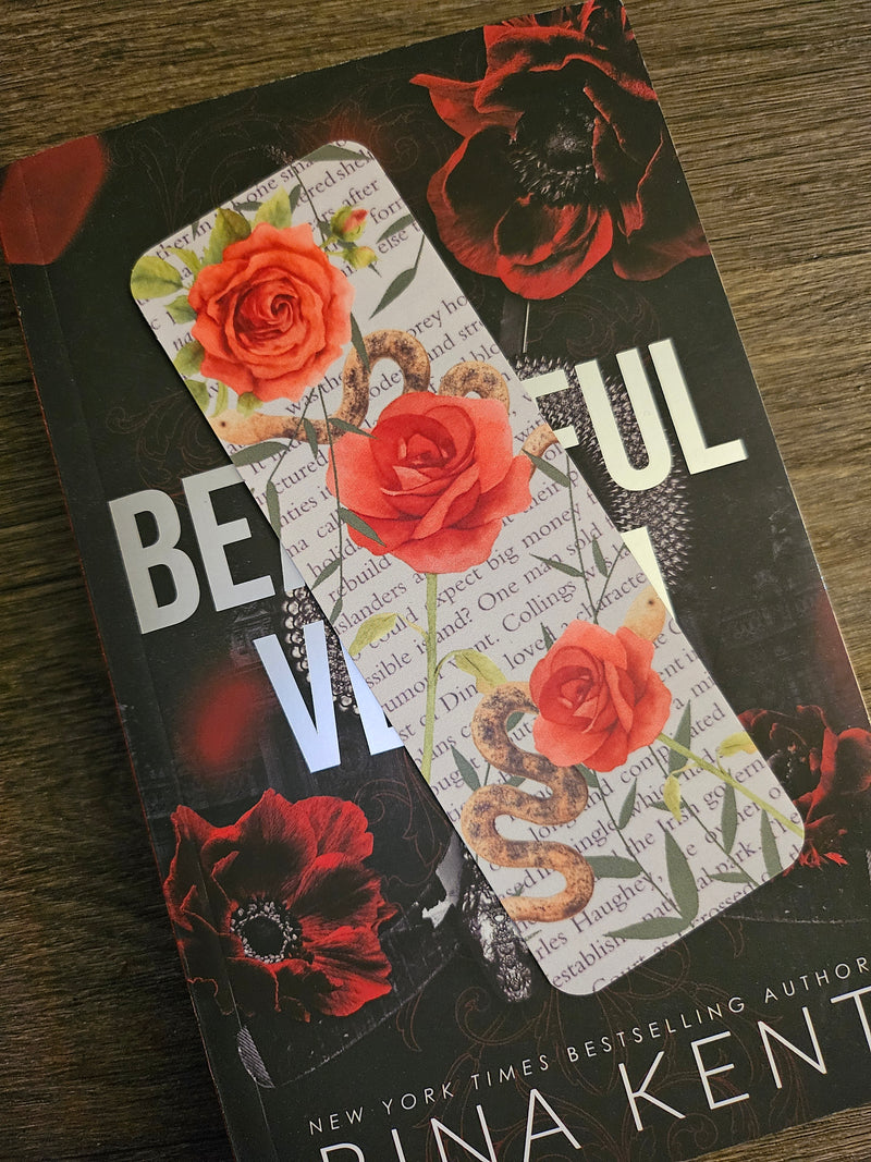 Dark Aesthetic Bookmark Set | Gothic Romance, Thriller & Fantasy Bookmarks